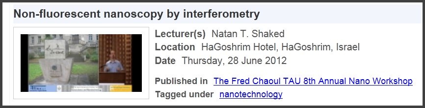 NanoLectureLink